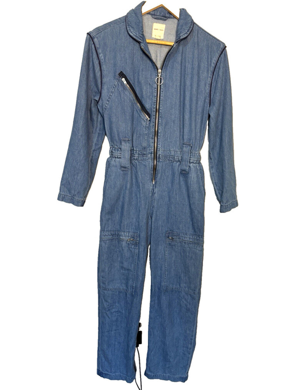 Seventy + Mochi  Anthropologie XSmall Amelia Denim  Boiler Suit. Jumpsuit Boho